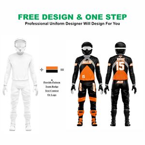Top Trending Wholesale Stylish Digital Print Breathable 220g Polyester Fabric Dirt Bike Off-Road ATV Motocross Racing Gears - Product Image 2