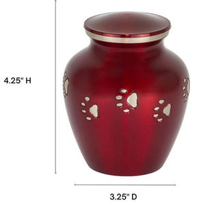 Urnas Decorativas de Acero Inoxidable Modernas y Ecológicas para Cenizas de Mascotas, Suministros Funerarios Pequeños al por Mayor - Product Image 2