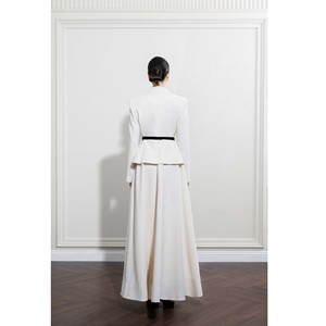 Wholesale <b>Skirts</b> For Women <b>Long</b> SOLANA MAXI <b>SKIRT</b> SAND JACQUARD Wholesale A-line Women Floor-Length <b>Long</b> <b>Skirts</b> For Women - Product Image 3
