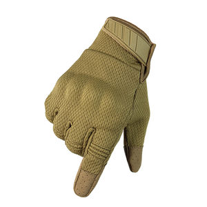 Guantes Tácticos de Camuflaje de Alta Calidad, Lisos, para Todos los Dedos, 10mil, Antideslizantes, Transpirables, para Actividades al Aire Libre, Camping, Ciclismo - Product Image 1