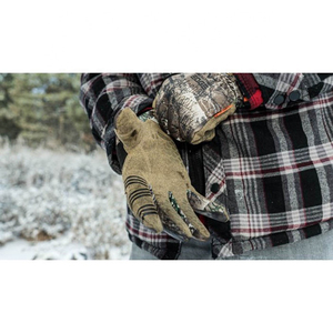 Professional Hunting Gloves | Minimalist Stealth All-Black Textured Design | Direct Factory Price - Product Image 4