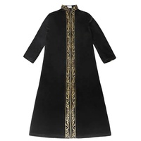 Qualité Supérieure Nouveau Design Élégant Grande Taille Respirant Séchage Rapide Tricoté Style Urbain Hiver Islamique Coton-Polyester Luxe