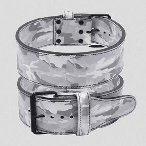 Ceinture de musculation pour l'entraînement et l'exercice, avec logo personnalisé, pour l'haltérophilie, le fitness, le soutien du dos, la stabilité du tronc et la force. - Product Image 1