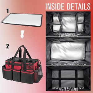 Sac de toilettage pour chevaux de grande capacité pour l'écurie et la grange, sac de toilettage multi-usages pour animaux et outils de jardin - Product Image 6