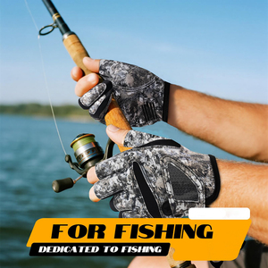 Gants de pêche populaires : design incroyable, nouveau look, flexibilité optimale, meilleure adhérence, protection des doigts - Product Image 2