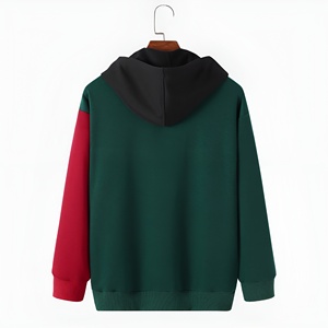 เสื้อฮู้ดสีน้ำเงินเทาแบบสองโทน ดีไซน์ทันสมัย ผ้าสวมใส่สบาย สไตล์ลำลอง สตรีทแวร์ มินิมอล เหมาะสำหรับใส่ทุกวัน - Product Image 2