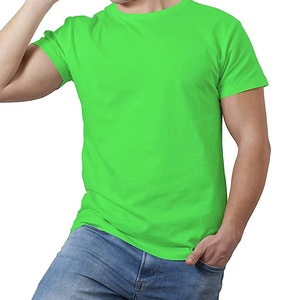 Service ODM personnalisé, faible MOQ, séchage rapide, T-shirt uni, design tendance pour homme, nouvelle mode streetwear avec logo et taille personnalisés. - Product Image 5