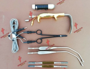 Fuente de luz de fibra óptica de calidad premium Ferriera Retractor, pinza bipolar y raspador nasal TC CE - Product Image 3