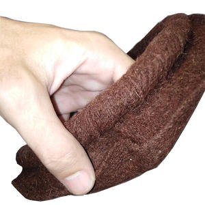 หมวกอัฟกันผู้ชายแบบใหม่ หมวกปักกอลทำมือจากขนสัตว์สีมัสตาร์ด หมวกชิทรานีสำหรับฤดูหนาว นุ่ม อุ่น สวมใส่กลางแจ้งได้ หมวกอัฟกันผู้ชาย - Product Image 4