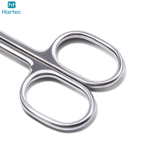 High Quality Stainless Steel Straight Blade Cuticle & <b>Nail</b> <b>Scissors</b> with Steel Handle Rust Resistant Durable <b>for</b> Salon Use - Product Image 3