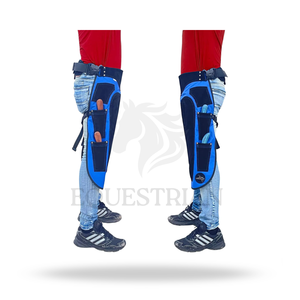 Pantalones de cuero para herrador, delantal resistente para el cuidado de pezuñas, equipo protector para las piernas del herrador con bolsillos para herramientas - Product Image 6