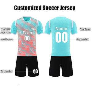 Conjunto de Uniforme de Fútbol Personalizado OEM, Talla Grande, Transpirable, de Secado Rápido, Poliéster, Sublimación, Equipación Deportiva - Product Image 2