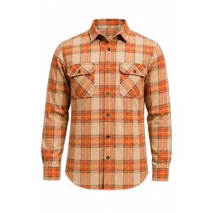 Custom Made New Wholesale Custom Logo Spring Casual Long Sleeve Plaid <b>Men</b> Flannel <b>Shirts</b> Flannel <b>Lumberjack</b> Motorcycle <b>Shirt</b> - Product Image 2