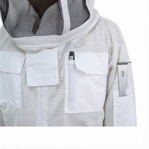 Chaqueta de Apicultura Impermeable de Poliéster de 3 Capas Premium, Totalmente Protegida, Alta Visibilidad, Alta Ventilación, Traje de Apicultor para - Product Image 4