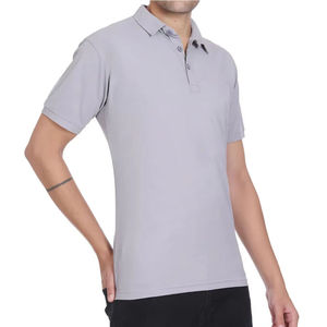 T-shirt de sport pour homme en 100 % laine mérinos, col en V, séchage rapide, respirant, vêtements décontractés pour l'extérieur - Product Image 6