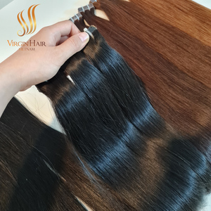 Meilleure vente, cheveux humains Remy lisses et soyeux, cheveux vietnamiens bruts à cuticule alignée au prix d'usine, meilleure cuticule alignée - Product Image 5