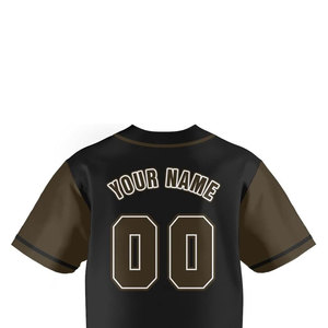 เสื้อเบสบอลสั่งทำพิเศษ พิมพ์ลายดิจิทัล ชุดทีมกีฬา โพลีเอสเตอร์ 100% แห้งเร็ว แขนสั้น ผลิตจากโรงงานโดยตรง สำหรับทุกเพศ - Product Image 6