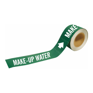 Marqueurs adhésifs pour tuyaux Brady Make-Up Water Pipe Markers-To-Go pour l'identification des tuyaux intérieurs et extérieurs - Product Image 3