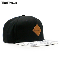 Gorra Deportiva Personalizada con Logotipo, 6 Paneles, Visera Plana, de Mezclilla, Malla y Lona, Transpirable e Impermeable, con Estampado de Dibujos Animados, Venta al Por Mayor