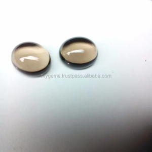 10x12mm Oval Smoky Quartz Cabochon 100% Natural Loose Gemstones High Quality Brown <b>Stone</b> for Jewelry Making Uses Elegant - Product Image 6