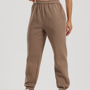 Best Quality Caribou Women's Winter Comfort Full Length Eco-Friendly 100% Cotton Terry Fleece Soft Touch Joggers Sweatpants - Product Image 1