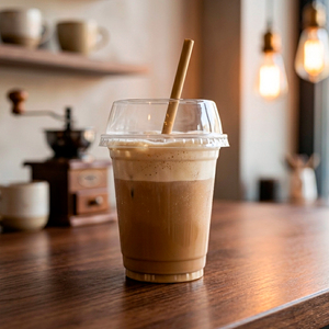 Wholesale High Quality Disposable <b>Plastic</b> <b>Cups</b> Single Wall 95mm 16/20/24 oz Clear PP/PET <b>Cups</b> For Iced Coffee Cold Beverage - Product Image 1