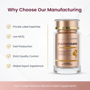 Private Label Women Multivitamin Dietary Supplement for Everyday Wellness - Product Image 3