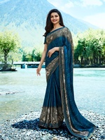 Blouse de Sari de Créateur pour Mariage en Georgette, Nouvelle Collection Indienne, Pakistanaise, Bollywood, pour Tenue de Soirée, FATEMA FASHION, Multicolore