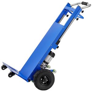 Carrello Elettrico Saliscale da 400 kg con Manico Estensibile da 400 cm, Carrello Elettrico per Carichi Pesanti - Product Image 1