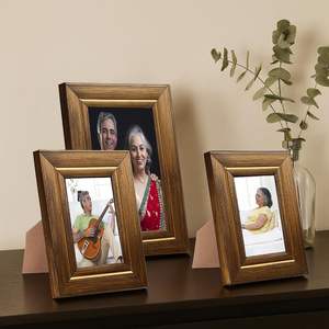 Premium Teakwood Picture <b>Frame</b> Handmade wooden Wall <b>Mount</b> Photo <b>Frame</b> <b>with</b> Polycarbonate Glass Cover for Artwor Home Decor - Product Image 4