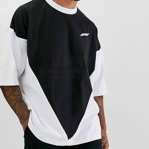 T-shirts décontractés pour hommes en coton 100% - Design tendance - Coupe ample - Couleur unie - Personnalisation de la couleur et du logo - Haute qualité - Product Image 5