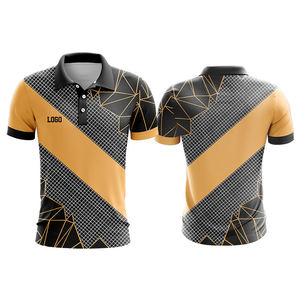 Custom Sublimation <b>Men's</b> Pickleball Uniform Jersey 3D Printing Breathable T <b>Shirt</b> Custom Team Sports Club Polo <b>Shirts</b> - Product Image 1