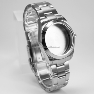 Boîtier de montre mécanique de luxe personnalisé en acier inoxydable 316L 36mm ensemble pour pièces de montre <span class=keywords><strong>Seiko</strong></span> <span class=keywords><strong>Mod</strong></span> - Product Image 6