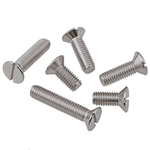 Tornillo Autorroscante de Cabeza Cónica Ranurada de Acero Inoxidable, Fijación para Techos Metálicos, Herrajes Industriales y de Construcción - Product Image 1