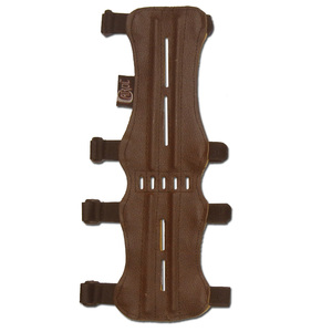 Protège-bras traditionnel pour la chasse à l'arc – en cuir de vache véritable, réglable, pour le tir en plein air, compatible ambidextre - Product Image 2