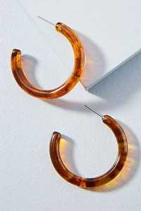 Boucles d'oreilles créoles tendance en résine acrylique motif léopard pour femme, bijoux géométriques circulaires pour fêtes et mariages - Vente en gros - Product Image 2