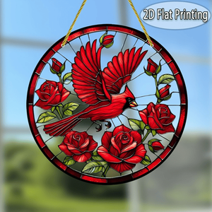 CIFbuy Acchiappasole a Tema Uccello Romantico, Decorazione Festiva Retrò, Ciondolo con Cristalli Colorati, Regalo per Lei - Product Image 6