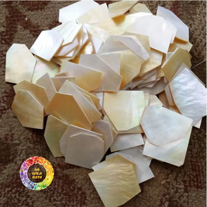Luxury White Mop Seashell Inlay Furniture Blanks <b>Abalone</b> <b>Shell</b> Flakes for Jewelry - CARYLN - Product Image 3
