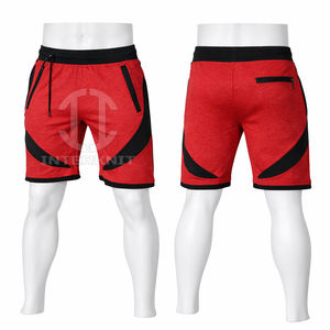 Pantalones Cortos Deportivos Casuales para Hombre, Color Negro y Gris, 100% Algodón, Ajustados, para Entrenamiento y Running, Novedad 2026 - Product Image 6