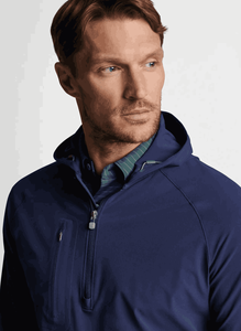 Sudaderas con Capucha de Invierno para Hombre, Mezcla de Poliéster/Algodón de Primera Calidad, con Cierre de Cremallera de un Cuarto, Logotipo Personalizado Bordado, Transpirables - Product Image 5