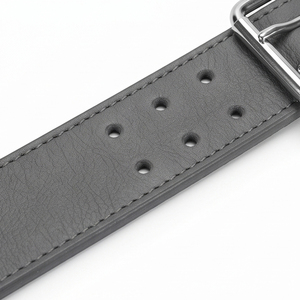 Wholesale Leather Weightlifting <b>Belt</b> Gym Fitness <b>Powerlifting</b> Embroidery Prong <b>Belt</b> Unisex 9MM Leather <b>Belts</b> Unisex - Product Image 4