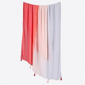 Bufanda Larga de Viscosa con Estampado Tie-Dye de Fabricante - Product Image 1