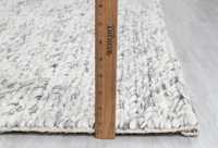 Tapis en laine épaisse fait main beige à rayures abstraites, style bohème moderne pour salon, taille personnalisée, doux, fin, antidérapant, adapté aux animaux domestiques, tissage plat