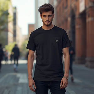 Camiseta Esencial de Algodón Básica Lisa Informal para Hombre y Mujer con Personalización OEM ODM - Product Image 6