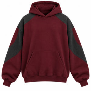 Sweat-shirts à capuche amples pour hommes – Hauts à capuche décontractés et confortables en molleton de coton chaud - Product Image 1