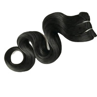 Extensions de cheveux naturels indiens Remy, ondulés, vierges, doux et lisses, longueur 8-30 pouces