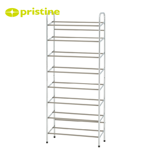Modern Portable 8-Tier DIY Metal Shoe Rack Simple Home Furniture for Entry - Product Image 6