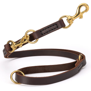 Latest Design Dog Leash Genuine Leather Made Leash For Sale Custom Packing Medium & Large Dogs Leash - Product Image 2