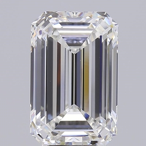 Diamant émeraude certifié IGI de 8,02 carats, diamant cultivé en laboratoire, diamants non montés avec une clarté VVS1 - Product Image 1