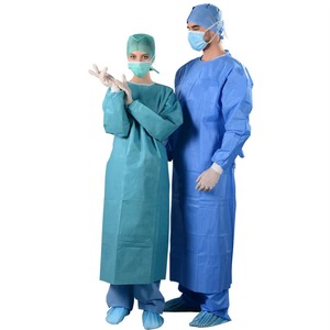 Bata de paciente personalizada para hospital, bata de examen médico, desechable y reutilizable, ropa para pacientes sanitarios, bata de enfermería para clínica - Product Image 3